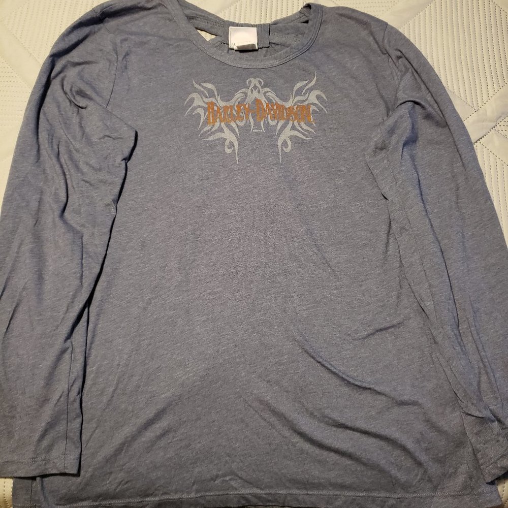 Harley Davidson Long Sleeved Shirt.